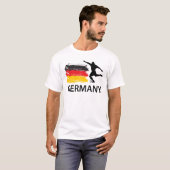 Deutschland-Fußball T-Shirt (Vorne ganz)