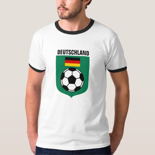 Deutschland-Fußball T-Shirt (Vorderseite)