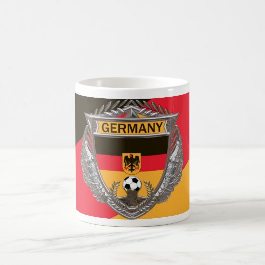 Deutschland-Fußball-Tasse Kaffeetasse (Mittel)