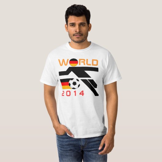 Deutschland-Fußball-Team-T - Shirt (Vorne ganz)