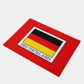 Deutschland Fußmatte (Schrägansicht)