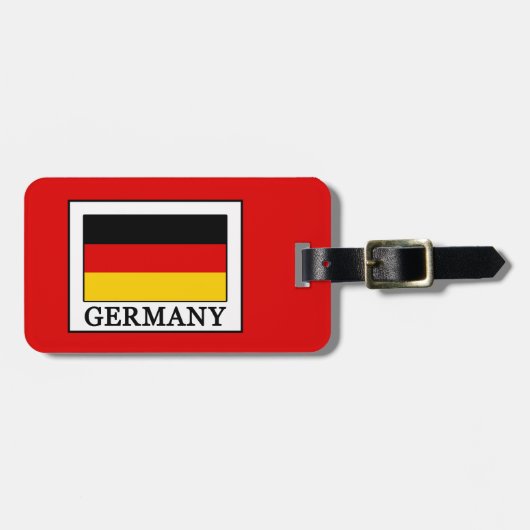 Deutschland Gepäckanhänger (Vorderseite horizontal)