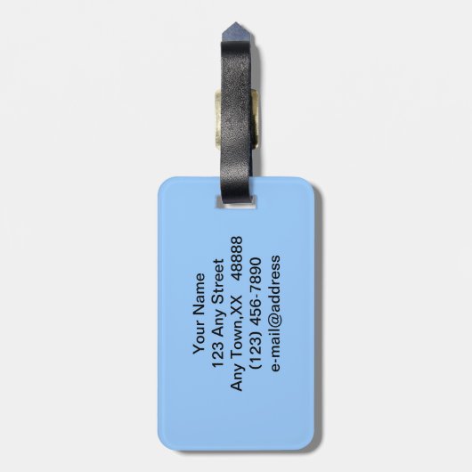 Deutschland-Gepäckanhänger Gepäckanhänger (Rückseite vertikal)