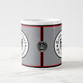 Deutschland/ Germany Forever/schwarzer Adler/Eiser Jumbo-Tasse (Vorderseite)