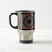 Deutschland/ Germany Forever/schwarzer Adler/Eiser Reisebecher (Links)