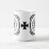 Deutschland/Germany Forever/schwarzer Adler/Eisern Kaffeetasse (Mittel)