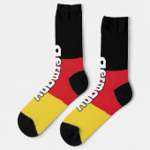 Deutschland Geschenk Socken (Linkes Detail)