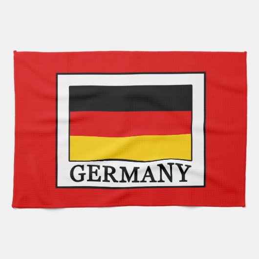 Deutschland Geschirrtuch (Horizontal)