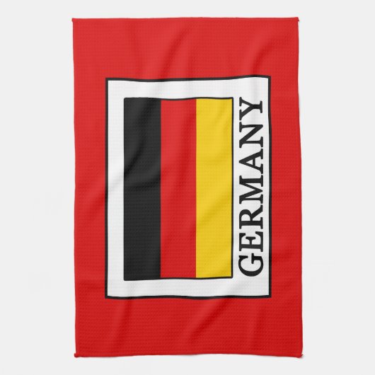 Deutschland Geschirrtuch (Vertikal)