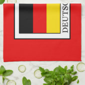 Deutschland Geschirrtuch (Gefaltet)