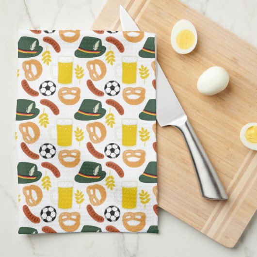 Deutschland  geschirrtuch (Viertel Falte)