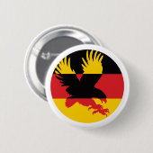 Deutschland Goldadler Button (Vorne & Hinten)