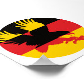 Deutschland Goldadler Poster (Ecke)