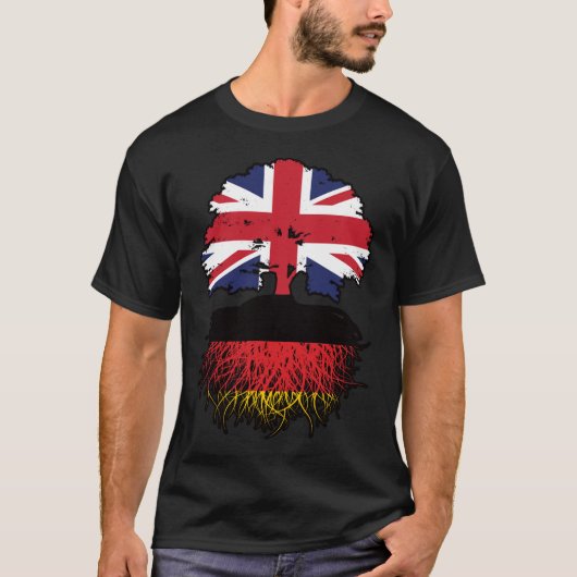 Deutschland Großbritannien Großbritannien Großbrit T-Shirt (Vorderseite)