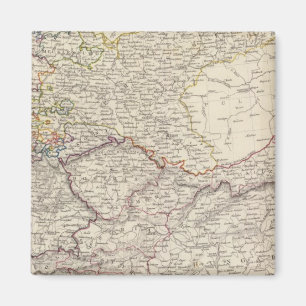Deutschland-Grundkarte Magnet