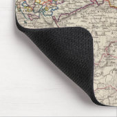 Deutschland-Grundkarte Mousepad (Ecke)