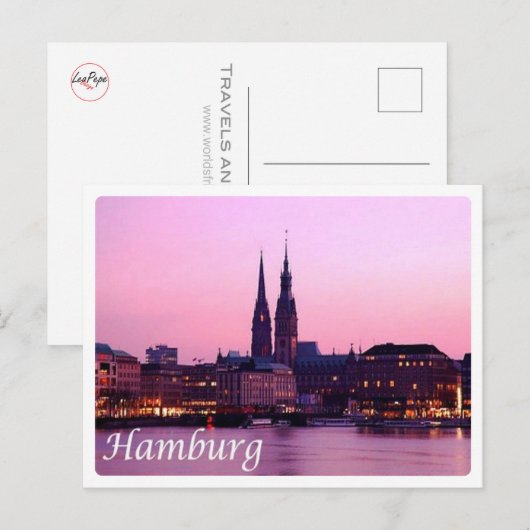 Deutschland - Hamburg - Postkarte (Vorne/Hinten)
