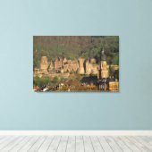 Deutschland, Heidelberg. Schloss Leinwanddruck (Insitu (Holzboden))