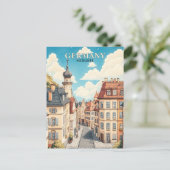 Deutschland Heidelberg Travel Postkarte (Stehend Vorderseite)