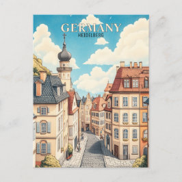 Deutschland Heidelberg Travel Postkarte