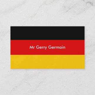 Deutschland, Herr Gerry Germain Visitenkarte