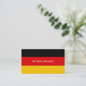 Deutschland, Herr Gerry Germain Visitenkarte (Stehend Vorderseite)