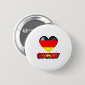 Deutschland Herz Button (Vorne & Hinten)