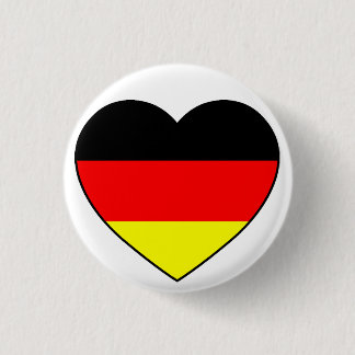 Deutschland Herz Fussball Germany Button