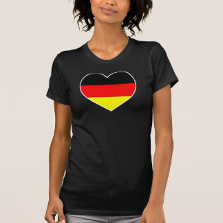 Deutschland Herz Fussball Shirt "Germany"