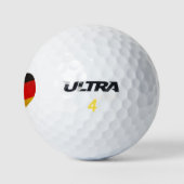 Deutschland Herz Golfball (Logo)