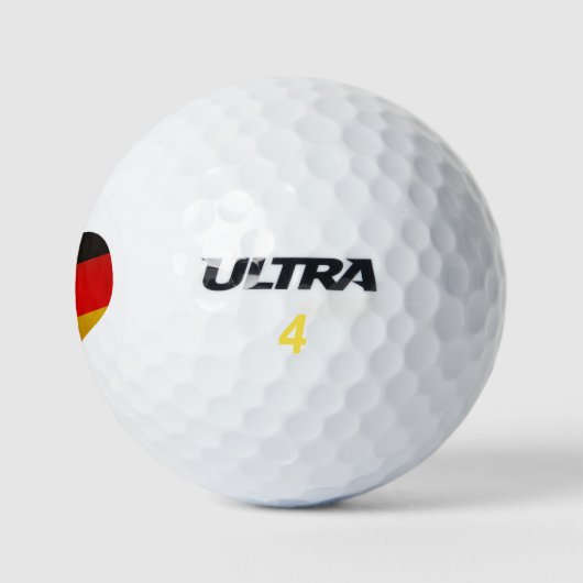 Deutschland Herz Golfball (Logo)