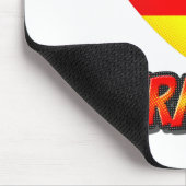 Deutschland Herz Mousepad (Ecke)