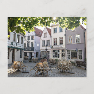 Deutschland, historisches Zentrum, Postkarte