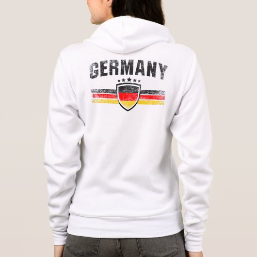 Deutschland Hoodie (Rückseite)