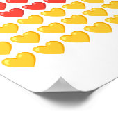 Deutschland HÖRT FLAG-Poster Poster (Ecke)