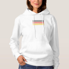 Deutschland HÖRT FLAG Womens Hoodie