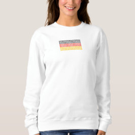 Deutschland HÖRT FLAG Womens Sweatshirt