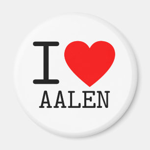 Deutschland I love Aalen Baden-Württemberg Magnet