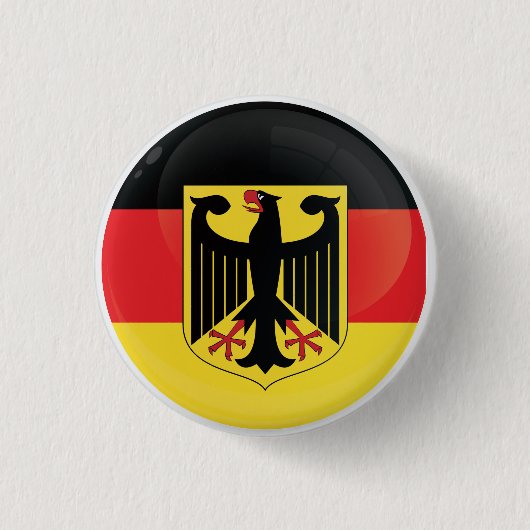 Deutschland - Icon-Flagge Button (Vorderseite)