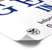 Deutschland im Schwarzwald Poster (Ecke)