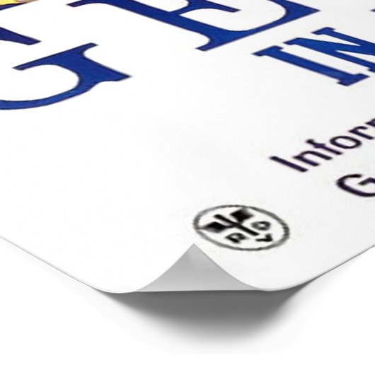 Deutschland im Schwarzwald Poster (Ecke)