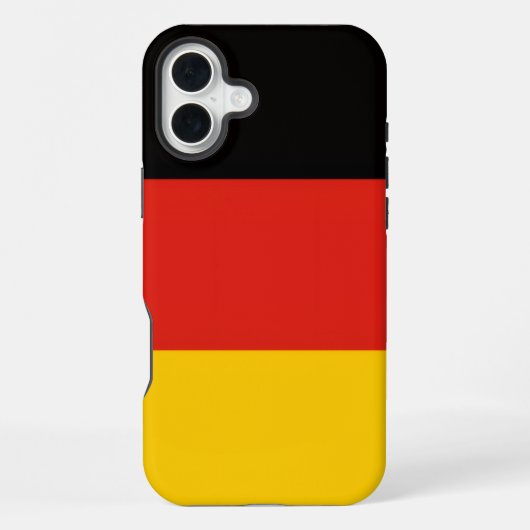 Deutschland iPhone Hülle (Rückseite)