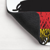 Deutschland Irland Treots Flag Mousepad (Ecke)