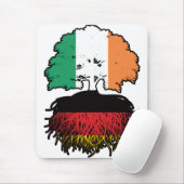 Deutschland Irland Treots Flag Mousepad (Mit Mouse)