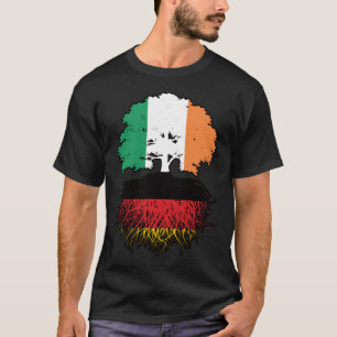 Deutschland Irland Treots Flag T-Shirt