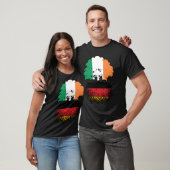 Deutschland Irland Treots Flag T-Shirt (Unisex)