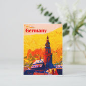 Deutschland, Jahrgang Postkarte (Stehend Vorderseite)