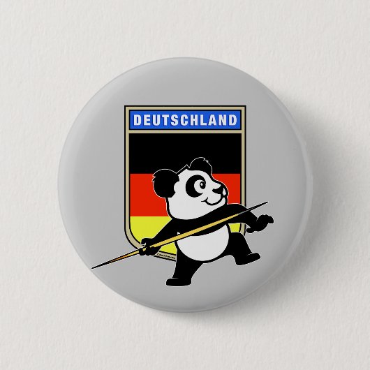 Deutschland Javelin Panda Button (Vorderseite)