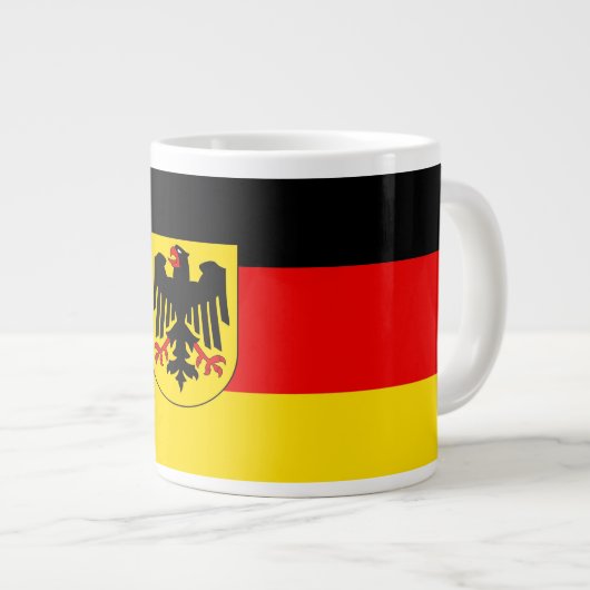 DEUTSCHLAND Jumbo-Tasse (Vorderseite Rechts)