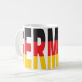 Deutschland Kaffeetasse (Vorderseite Links)